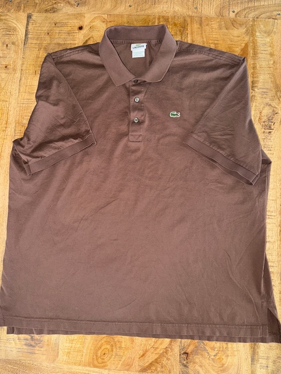 Lacoste Other - Lacoste Men's Chocolate Brown Pique Polo